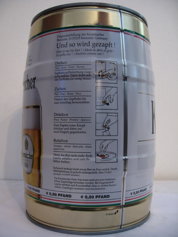 Krombacher Pils 0,50E PFAND