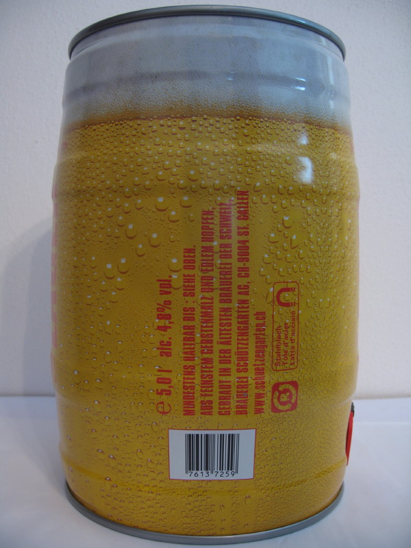 Schützengarten LAGER BIER HELL (Switzerland) Nr.2