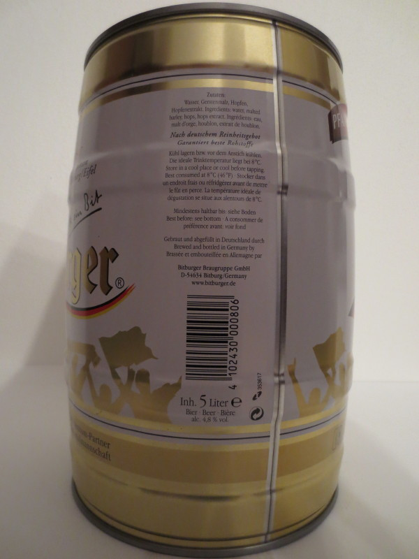 Bitburger football (5L) Nr.1