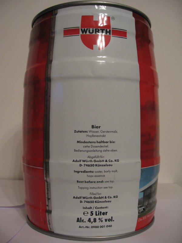 Jubilaumsbier 300 GUTE GRUNDE (5L) Nr.1