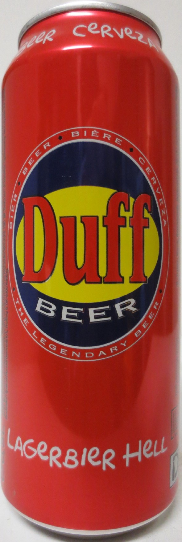 Duff BEER LAGERBIER HELL (50cl) Nr.1 