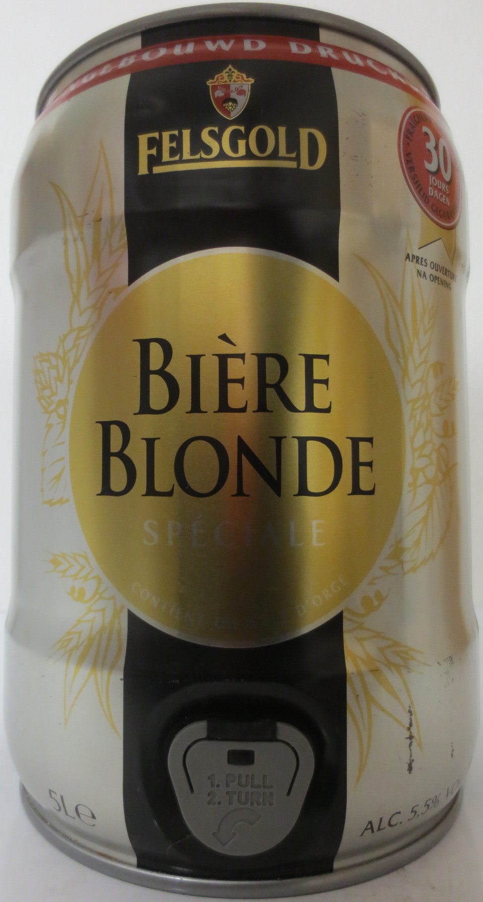 FELSGOLD BIĚRE BLONDE SPÉCIALE (5L) Nr.1 