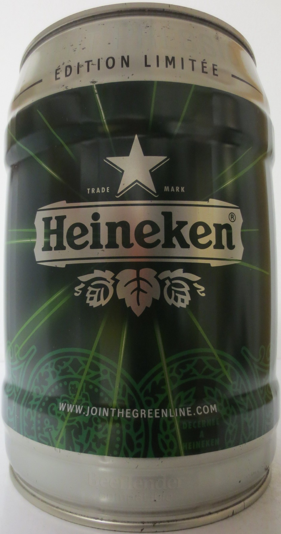 Heineken WWW.JOINTHEGREENLINE.COM (5L) Nr.2