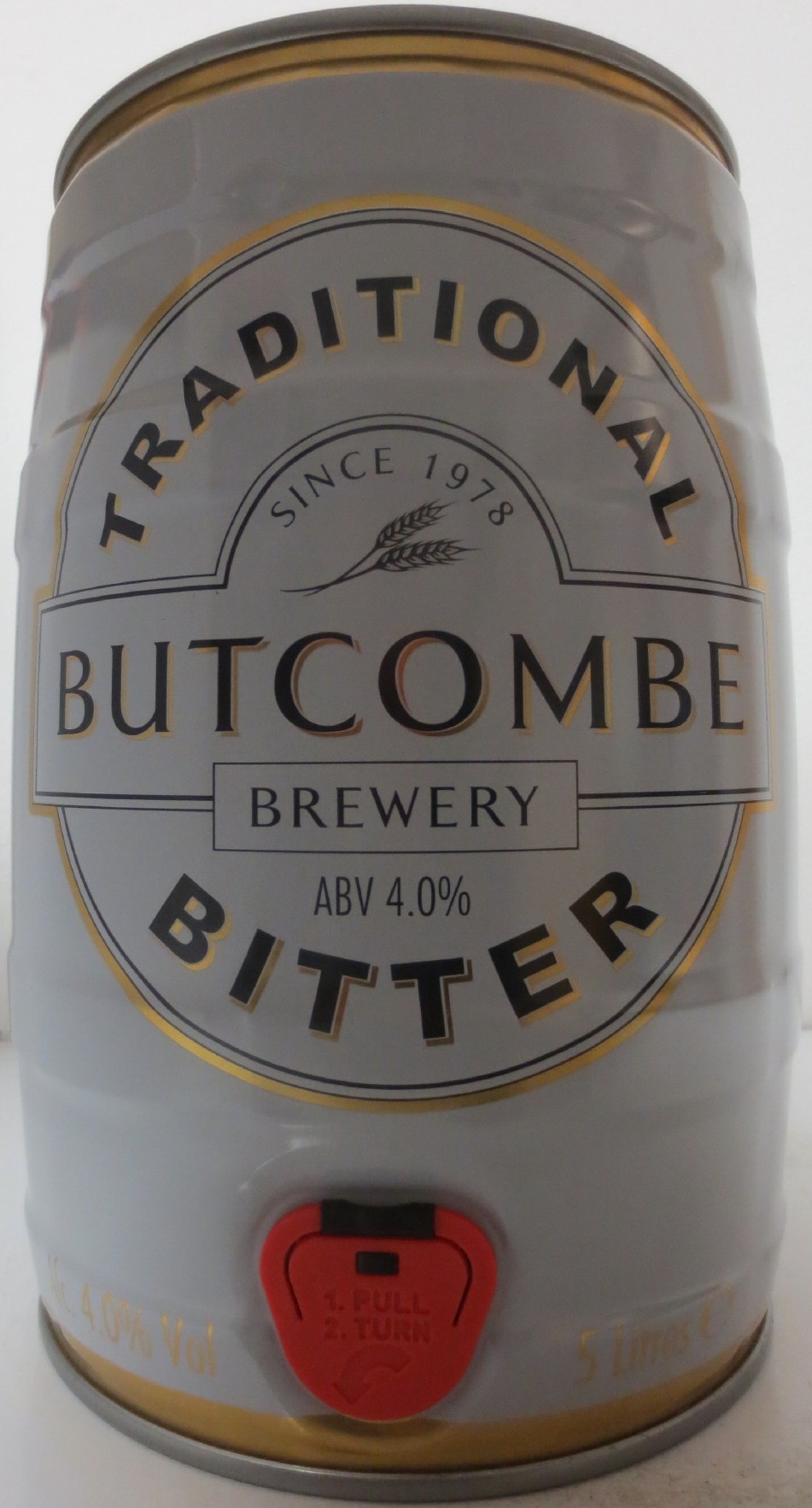 BUTCOME BREWERY TRADITIONAL BITTER ABV 4.0% (5L) Nr.1 