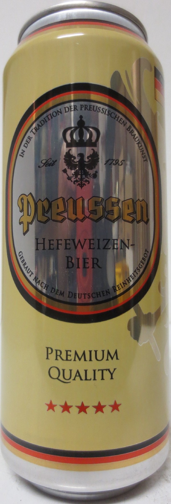 Preussen HEFEWEIZEN-BIER (50cl) Nr.1 