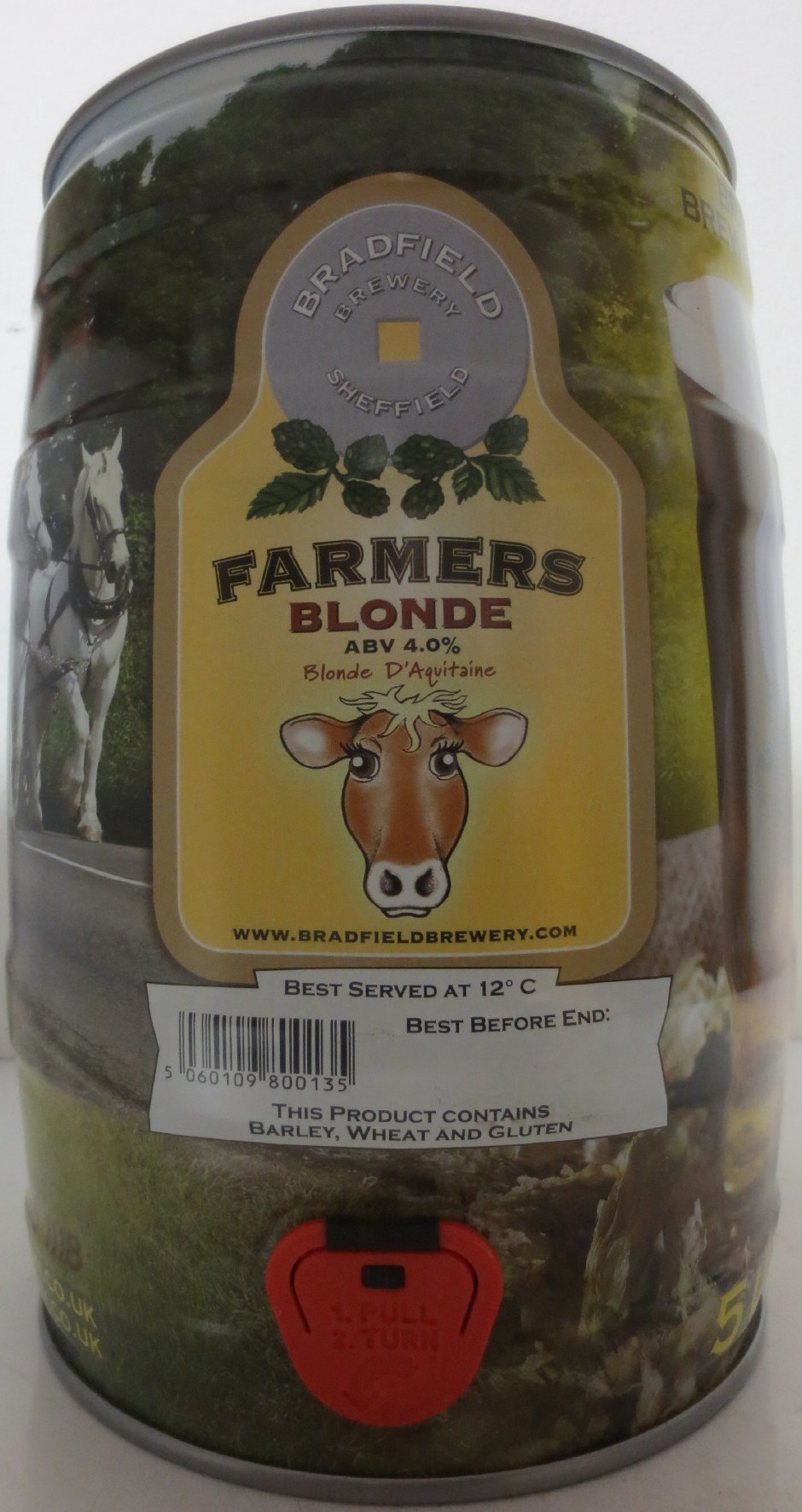 BRADFIELD BREWERY FARMERS BLONDE (5L) Nr.1