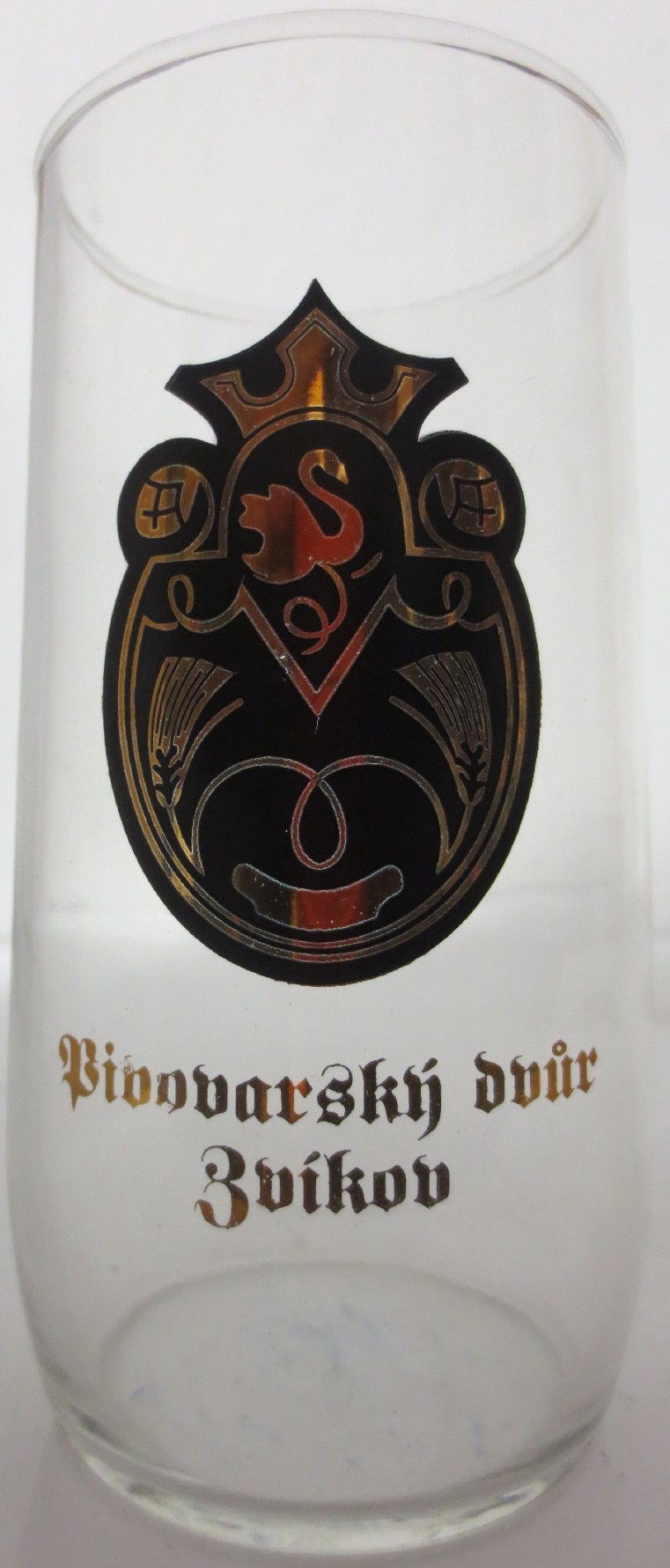 Pivovarský Dvůr Zvíkov (0,3L) štuc (zlatý-labuť doprava)
