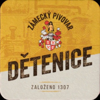 ZÁMECKÝ PIVOVAR DĚTENICE ZALOŽENO 1307 (PTMP-Č-ab)