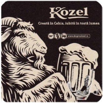 Kozel Bere tapana din Cehia. Gustoasa si usor de baut. (PTEX-Č-ab) 