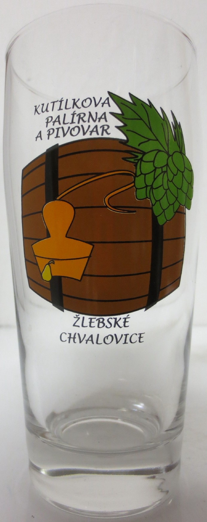 KUTÍLKOVA PALÍRNA A PIVOVAR ŽLEBSKÉ CHVALOVICE (0,3L) Willi