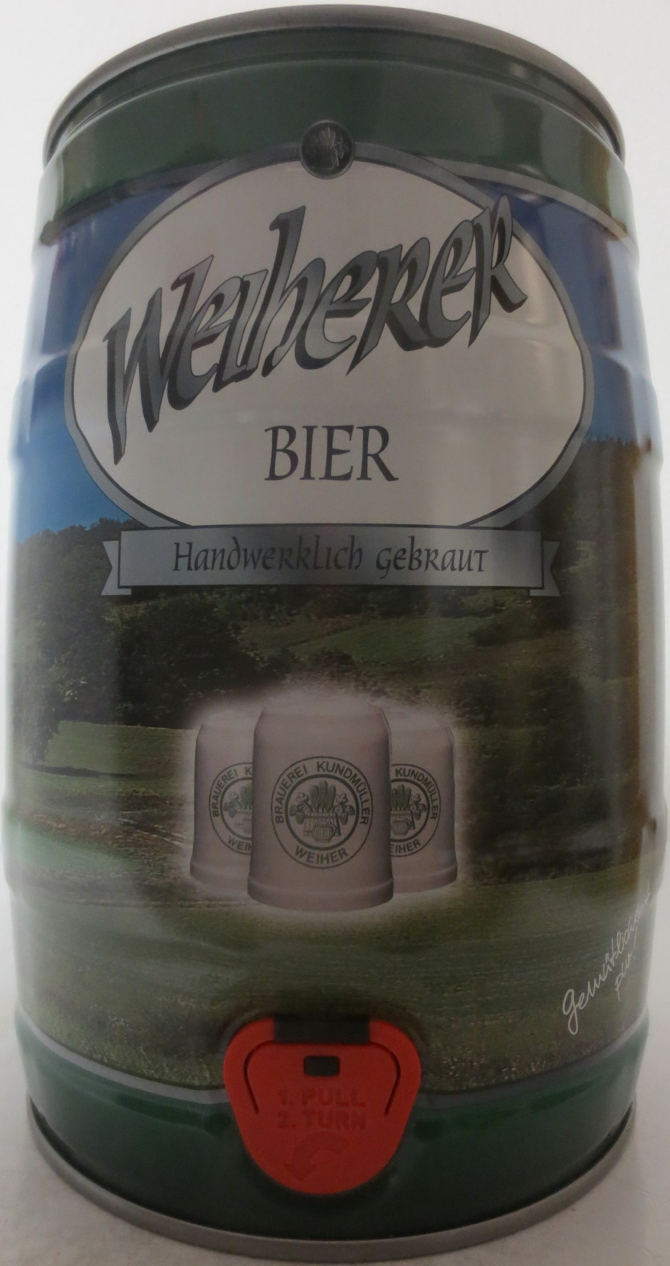 Weiherer BIER fränkische Brautradition (5L) Nr.1
