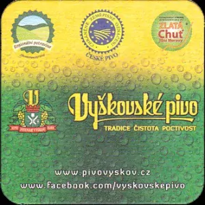 Vyškovské pivo TRADICE ČISTOTA POCTIVOST www.pivovyskov.cz www.facebook.com/vyskovskepivo (PTVP-Č-ab) 