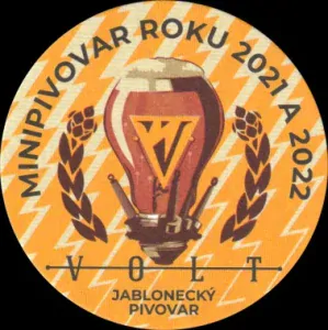 VOLT JABLONECKÝ PIVOVAR MINIPIVOVAR ROKU 2021 a 2022 (PTMP-K-ab) 