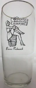 Pivovar Rakovník Kdo ženy miluje a Bakaláře pije ať 100 let žije! (0,5L) černý 