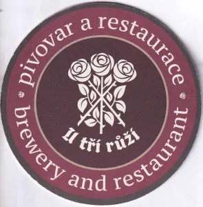 U tří růží Vojanův dvůr pivovar a restaurace brewery and restaurant (PTMP-K-ab)