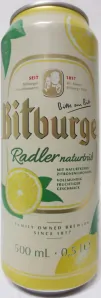 Bitburger Radler naturtrüb (50cl) Nr.1 