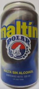POLAR maltín MALTA SIN ALCOHOL from VENEZUELA (35,5cl) (T/O) Nr.1