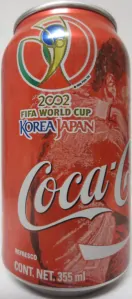 Coca-cola FIFA WORLD CUP KOREA JAPAN 2002 from MEXICO (35,5cl) (T/O) Nr.1
