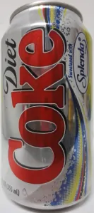 Diet Coke Sweetended with Splenda from USA (35,5cl) (T/O) Nr.1