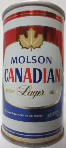 MOLSON CANADIAN Lager BIERE BEER (34,1cl) (B/O) (SS) Nr.1 