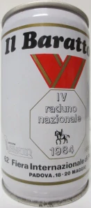 BIRRA VON WUNSTER CLASSICA Il Barattolo 1984 Padova (33cl) (T/O) (CS)