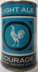COURAGE LIGHT ALE (27,5cl) (FLAT TOP) 