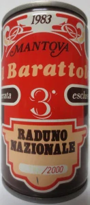 Il Barattolo 3. RADUNO NAZIONALE 1983 MANTOVA (33cl) (T/O) (CS) Nr.1