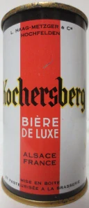 Kochersberg BIERE DE LUXE ALSACE FRANCE (35cl) (FLAT TOP) 
