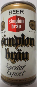 simplon bräu Spezial Export (33cl) (T/O) (CS) Nr.1