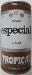 TROPICAL especial LAGER (34cl) (T/O) (CS) Nr.1 