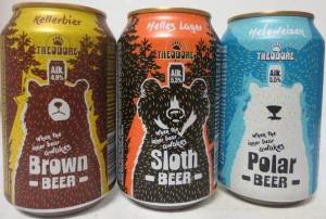 THEODORE 3 cans set from GERMANY (33cl) 