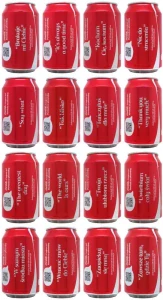 Coca Cola Share a Song set from POLAND (16 cans) (33cl) (B/O)