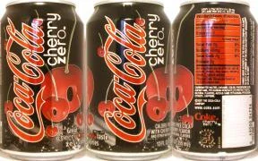 Coca Cola cherry zero from USA (35,5cl) (B/O)