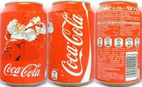 Coca Cola Christmas can from Be-Ne-Lux (33cl) (B/O)