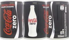 Coca Cola zero ZERO CUKOR from GREECE (15cl) (T/O)