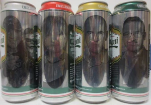 Soproni people cans set from HUNGARY (4 cans) (50cl) (B/O)