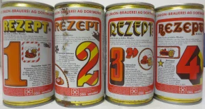 REZEPT set from GERMANY (CS) (4 cans) (35cl)