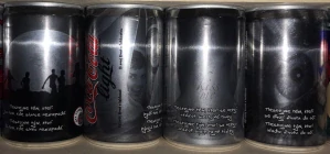Coca Cola Art Design set from CZECH REPUBLIC (4 cans) (T-O)