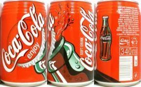 Coca Cola enjoy from BOTSWANA (34cl) (T/O)