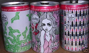 Coca Cola light fashion light flight from BE+LU (3 cans) (15cl) (T/O)