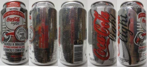 Coca Cola light SEU BRILHO E VOCE can from BRAZIL (35,5cl) (T/O)