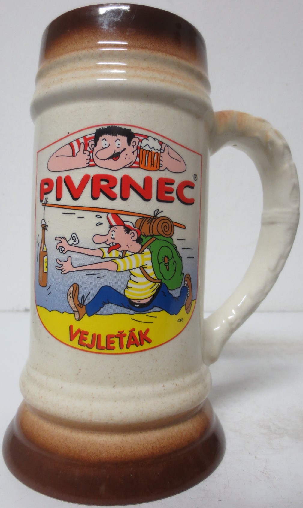 PIVRNEC VEJLEŤÁK (1L) Keramický korbel 