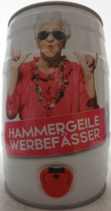 HUBER PACKAGING WERBEFÄSSER (5L) Nr.1 (weiss-pink)
