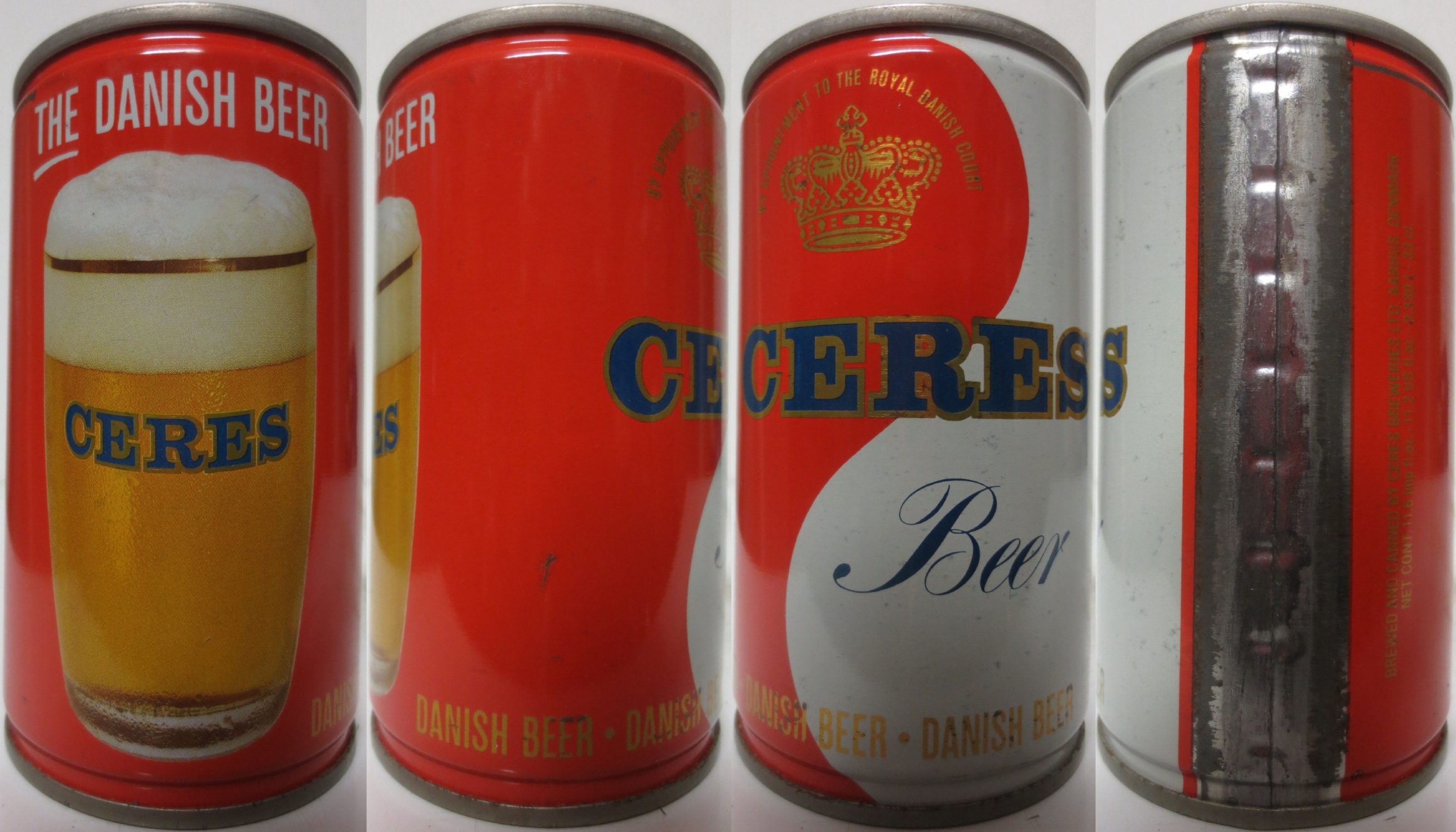 CERES THE DANISH BEER can from DENMARK (CS) (33cl) 