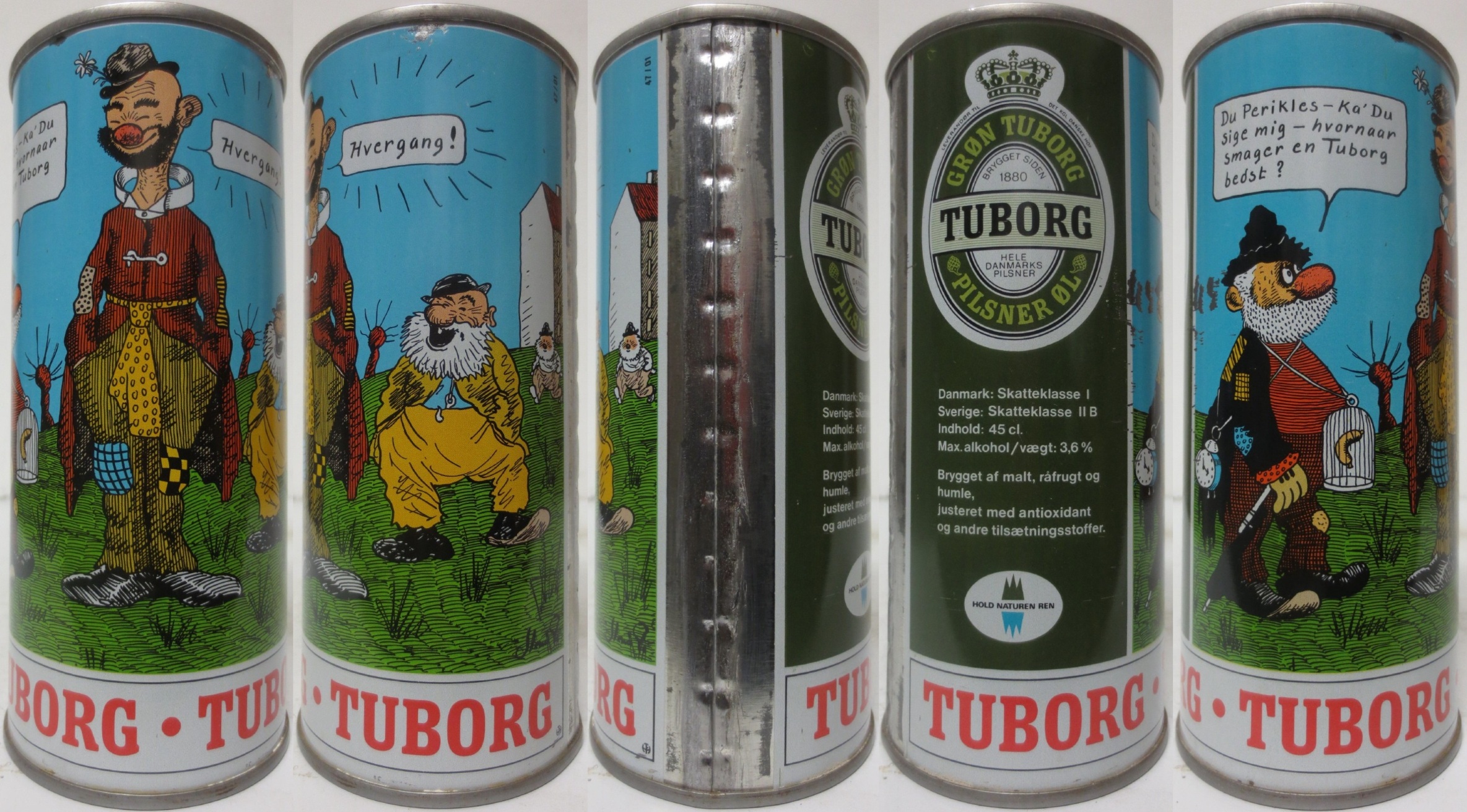 TUBORG can from DENMARK (SS) (45cl) Nr.1 
