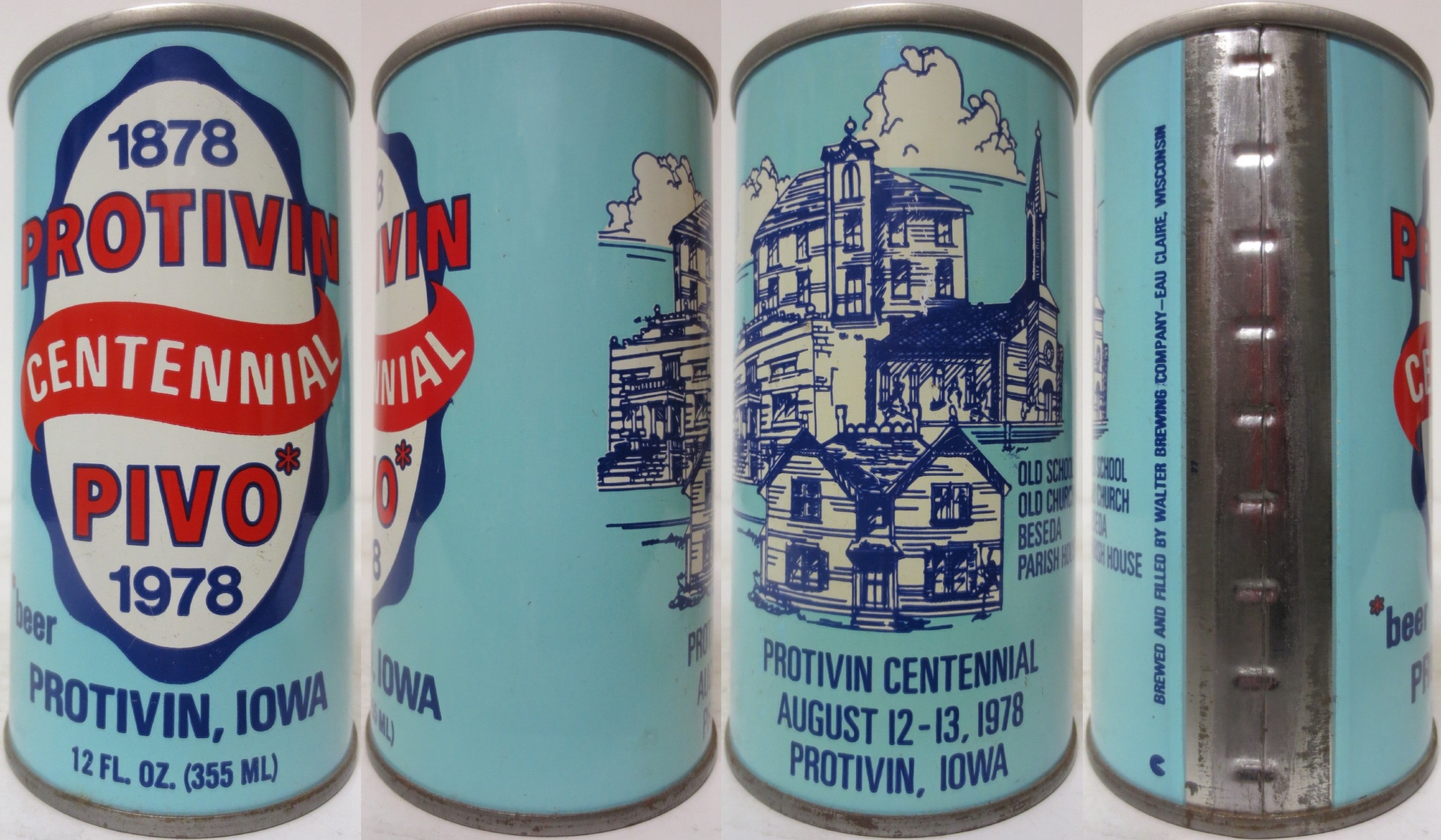 PROTIVIN CENTENNIAL PIVO can from USA (SS) (35cl) (B-O) a