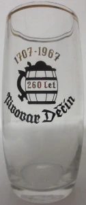 Pivovar Děčín 1707-1967 260 let (0,3L) štuc