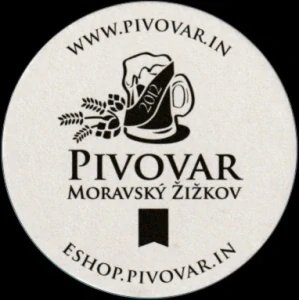 PIVOVAR MORAVSKÝ ŽIŽKOV ESHOP.PIVOVAR.IN WWW.PIVOVAR.IN (bílo-černý) (PTMP-K-a)
