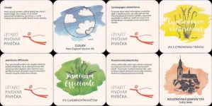LÉTAJÍCÍ PIVOVAR PIVEČKA (série 4ks) (PTLP-Č-ab)