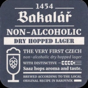 Baklář NON-ALCOHOLIC DRY HOPPED LAGER (PTEX-Č-ab)